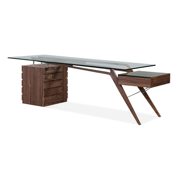 Kardiel Protractor 98.4'' Desk Wayfair